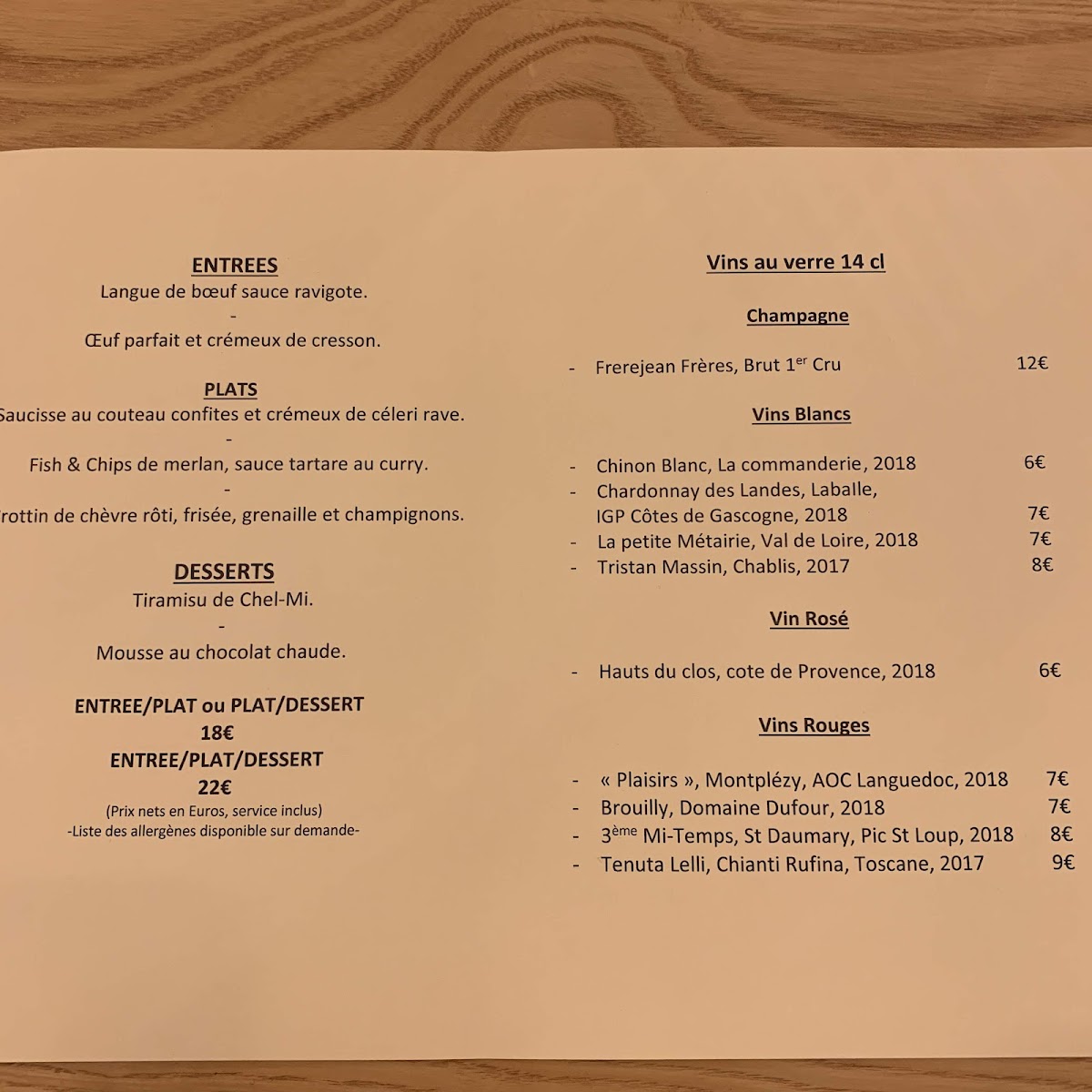 Menu Photo 1