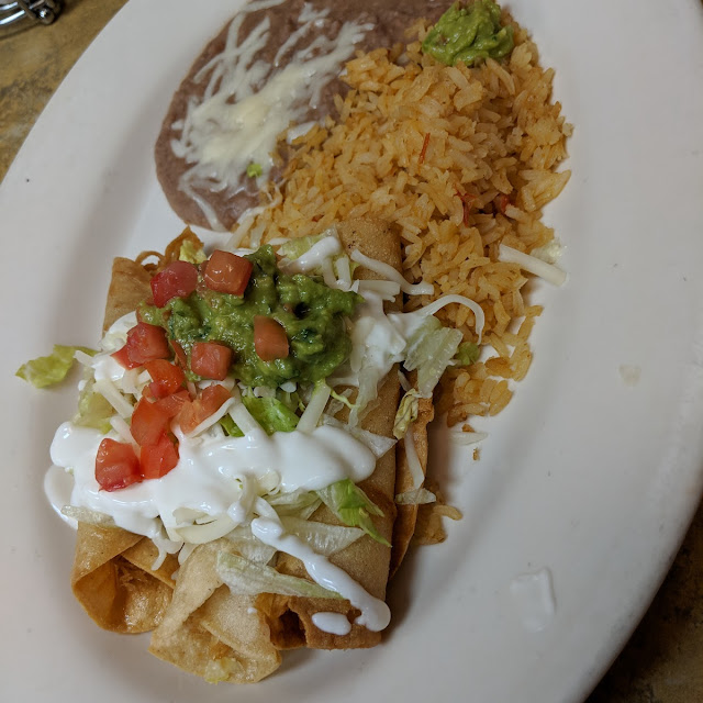 Taquitos Plate