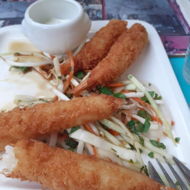 Deep Fried Prawns