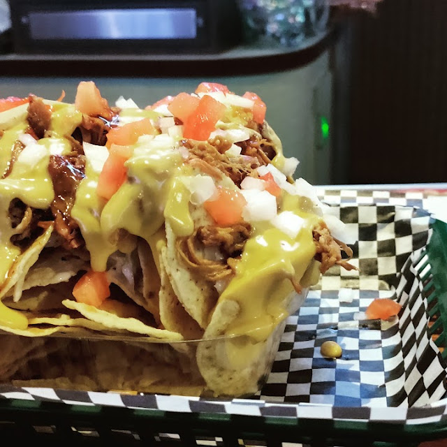 Small Pulled Pork Nachos