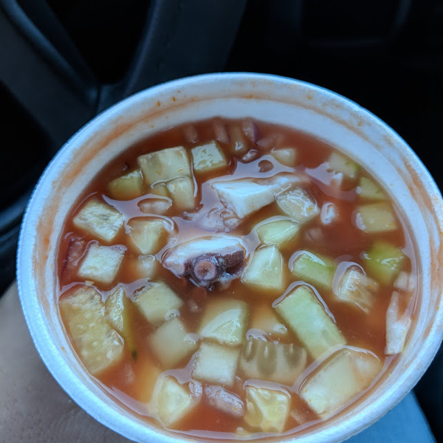 Shrimp and Octopus Cocktail