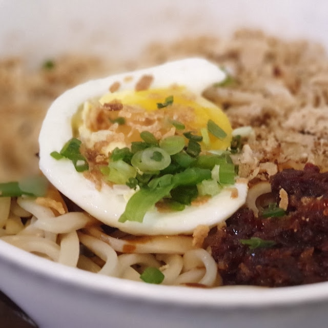 Sambal Chili Shrimp Pan Mee Dry