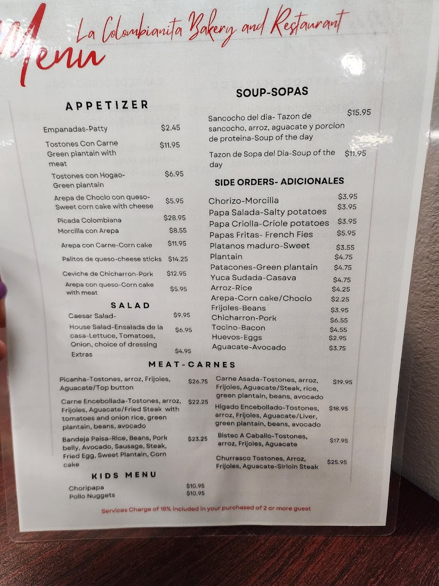Menu Photo 0
