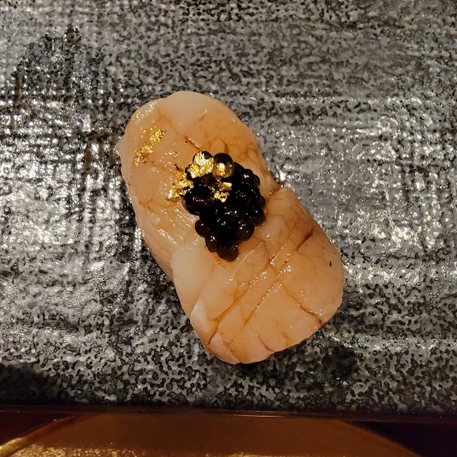 Ika Sashimi with Uni