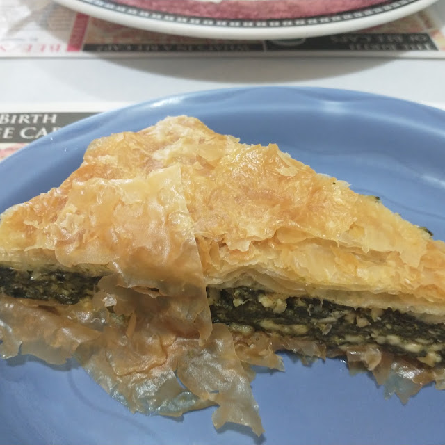 Homemade Spanakopita