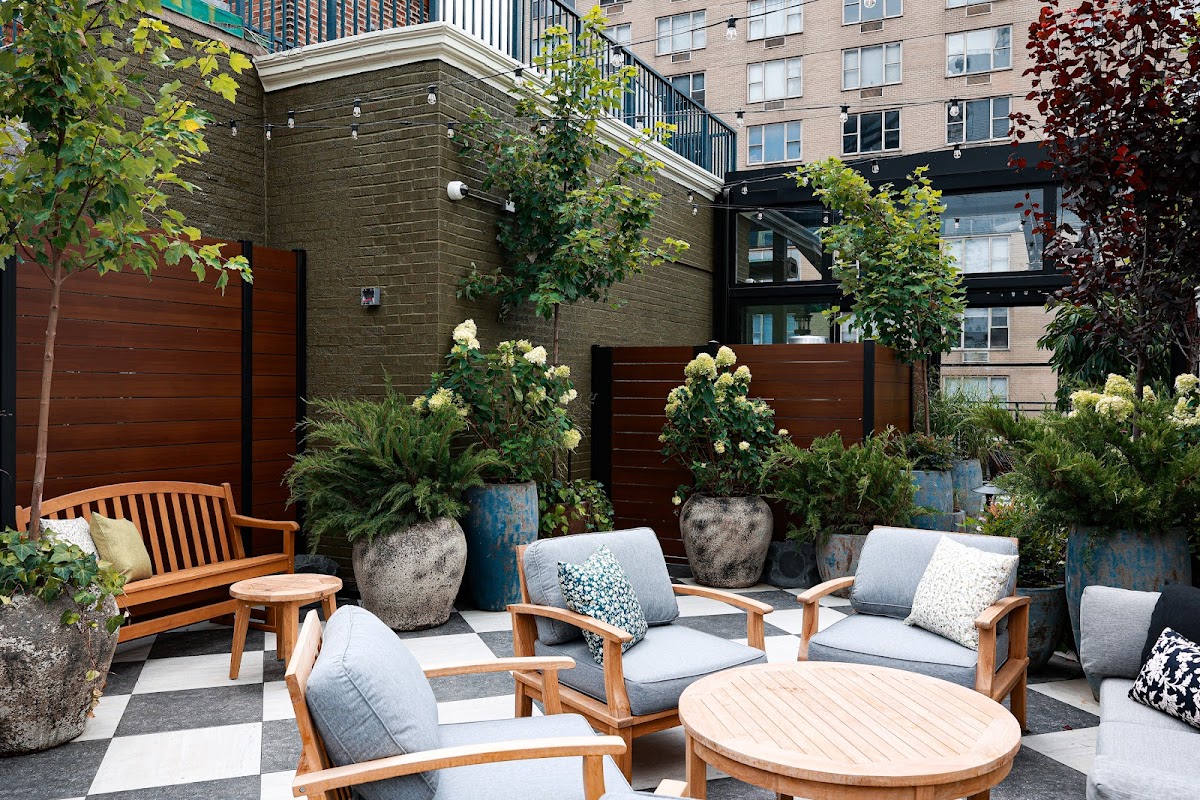 Vintage Green Rooftop