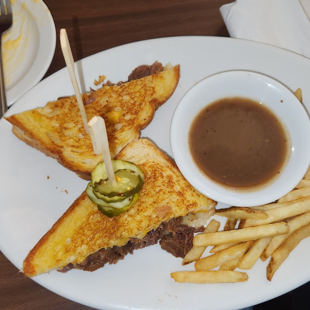 Double Cheese Pot Roast Sandwich