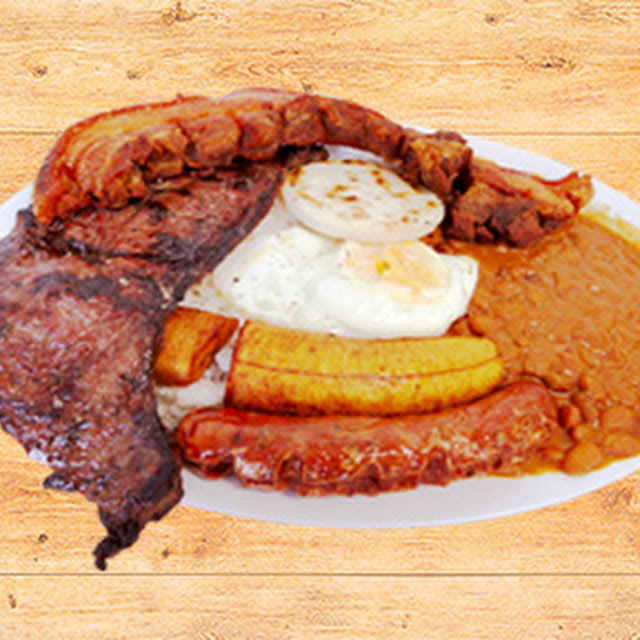 Bandeja Tipica Paisa Typical Platter