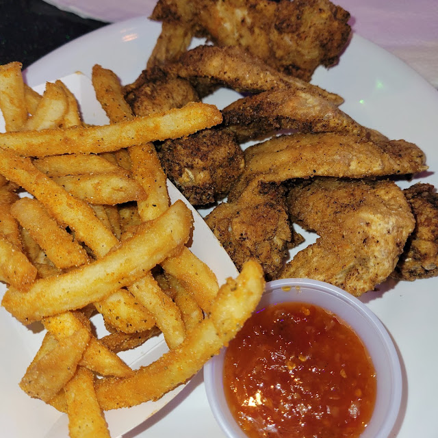 Chicken Wings and Fries