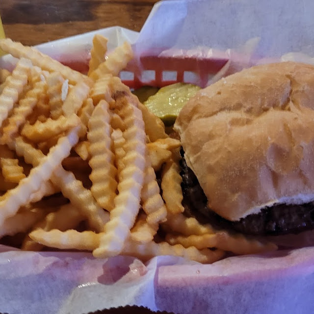 Burger and Fries