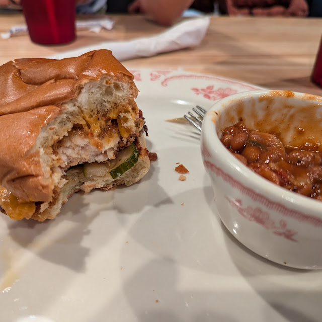 Fried Chicken Sandwich for Takeaway