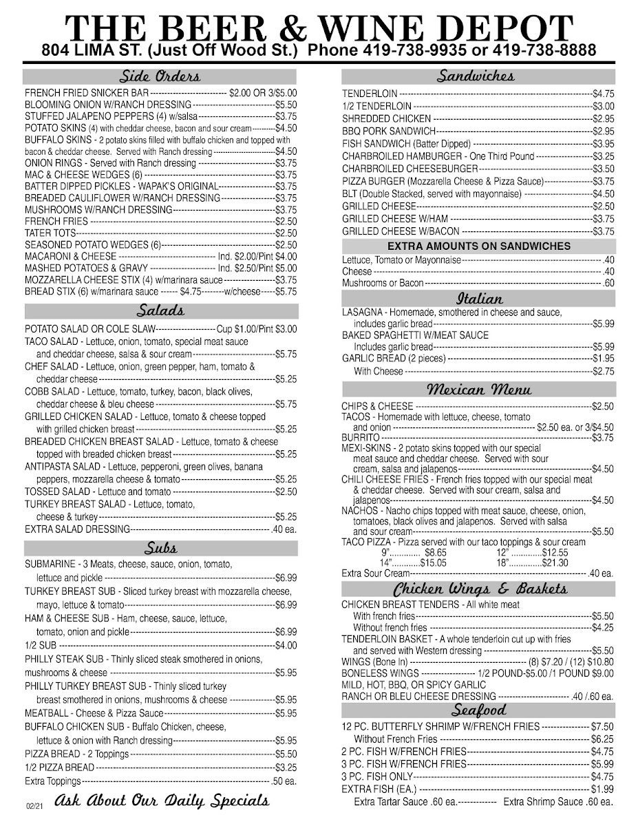 Menu Photo 1