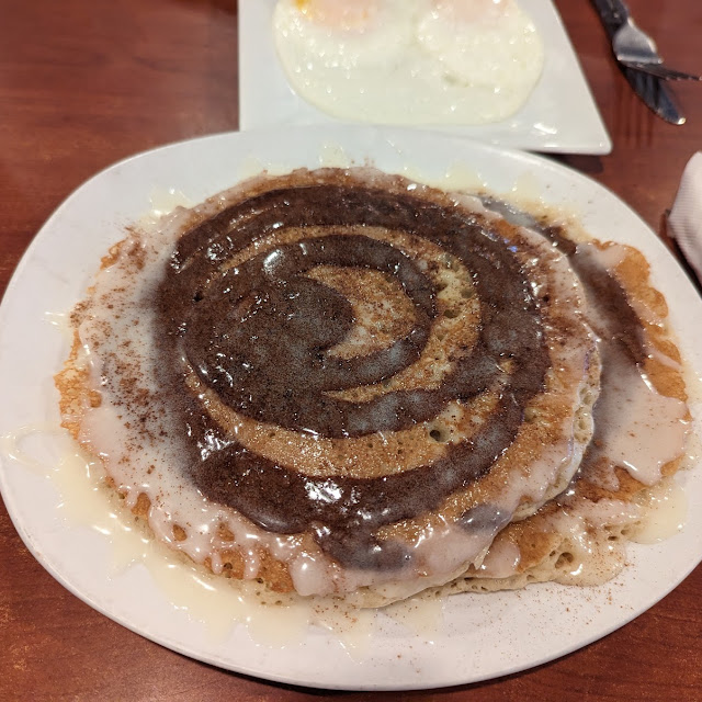 Cinnamon Roll Pancakes