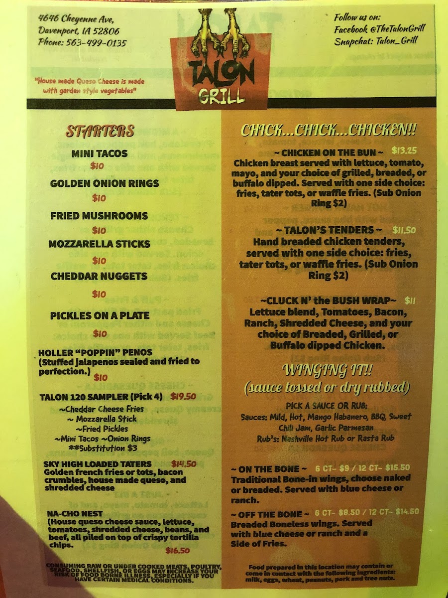 Menu Photo 0