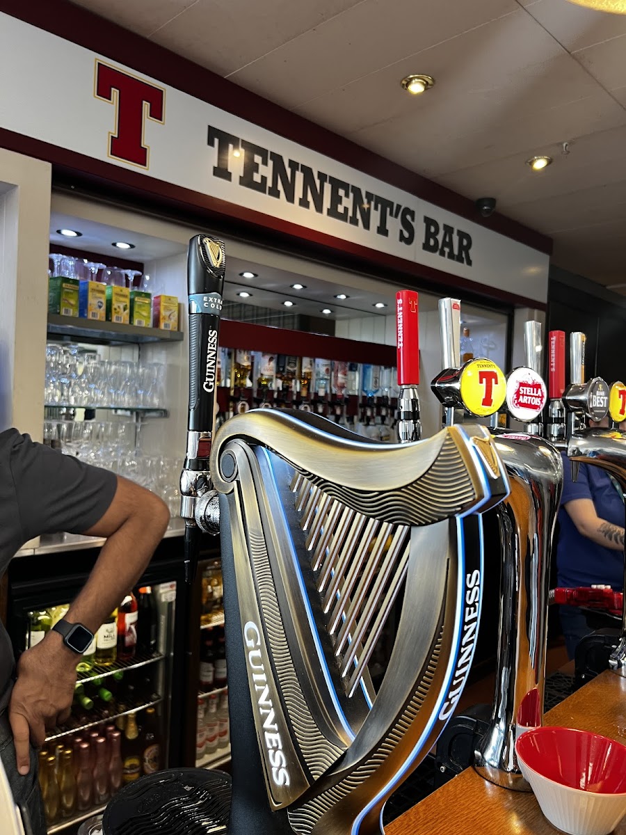 Tennents Bar - Glasgow Airport