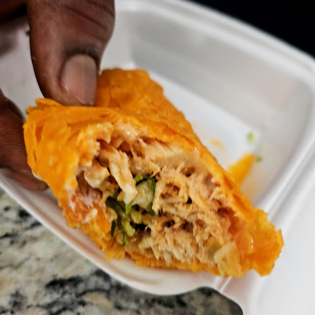 Stuffed Chicken Empanada