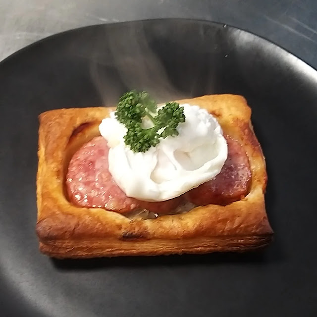 Tarte Fine Saucisse de Morteau