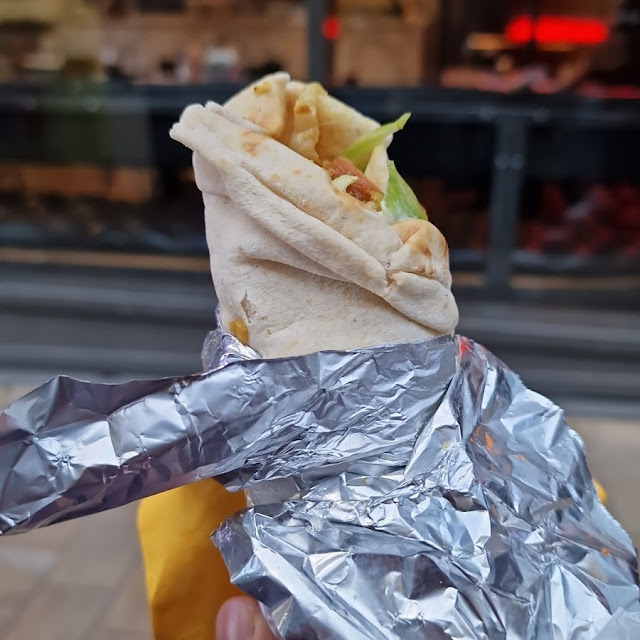 Chicken Schwarma Wrap