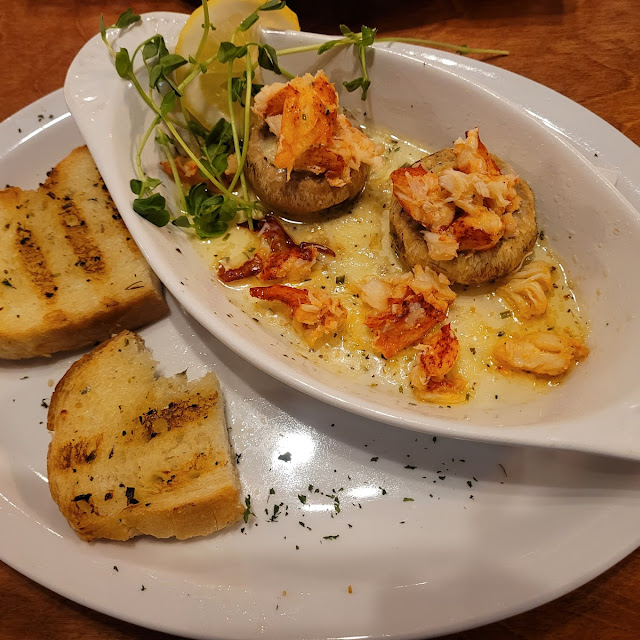 Lobster Stuffed Mushrooms