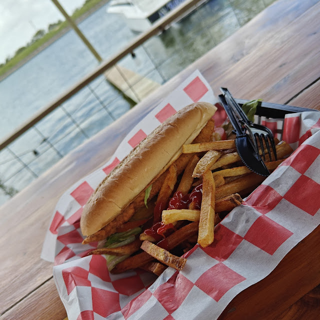 View and Fish Poboy