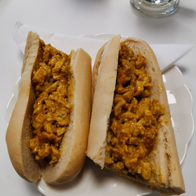 Coronation Chicken Baguette