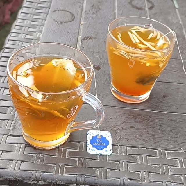 Ginger Lemon Tea with Honey