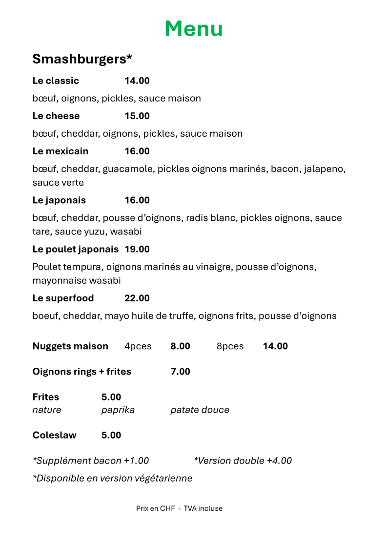 Menu Photo 0