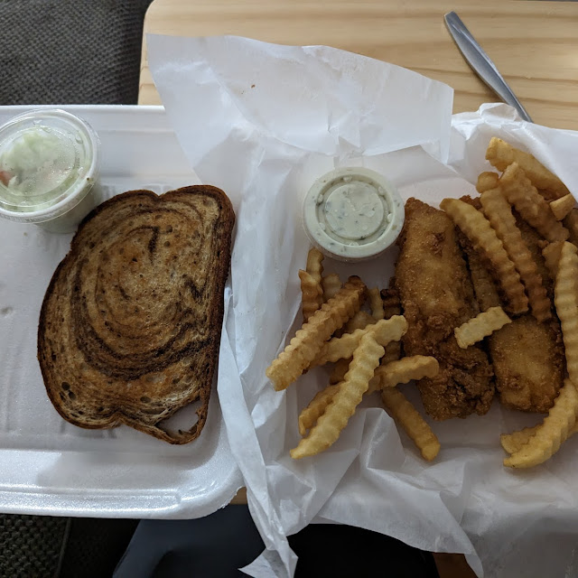 Friday Night Fish Fry Cod Dinner