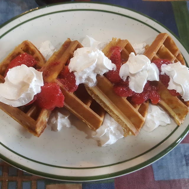 Strawberry Waffles