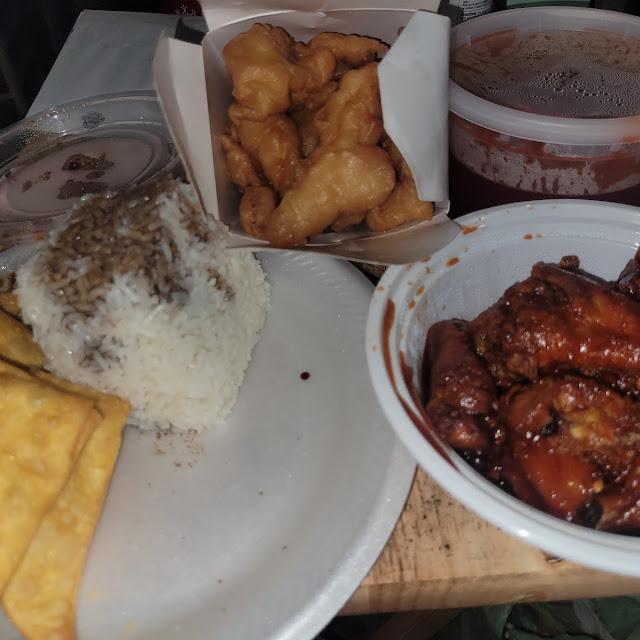 Cheese Won Tons BBQ Wings Sweet N Sour Chicken