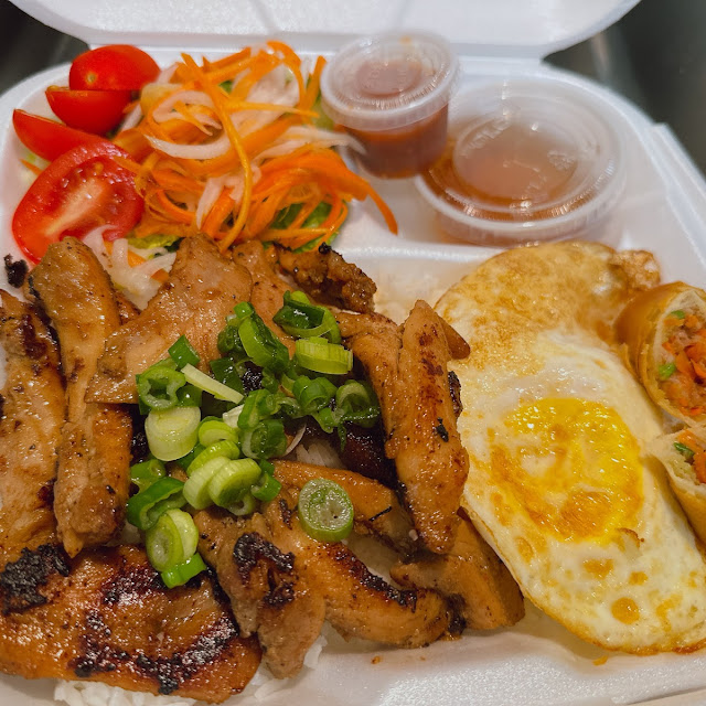 Grilled Chicken Rice Plate