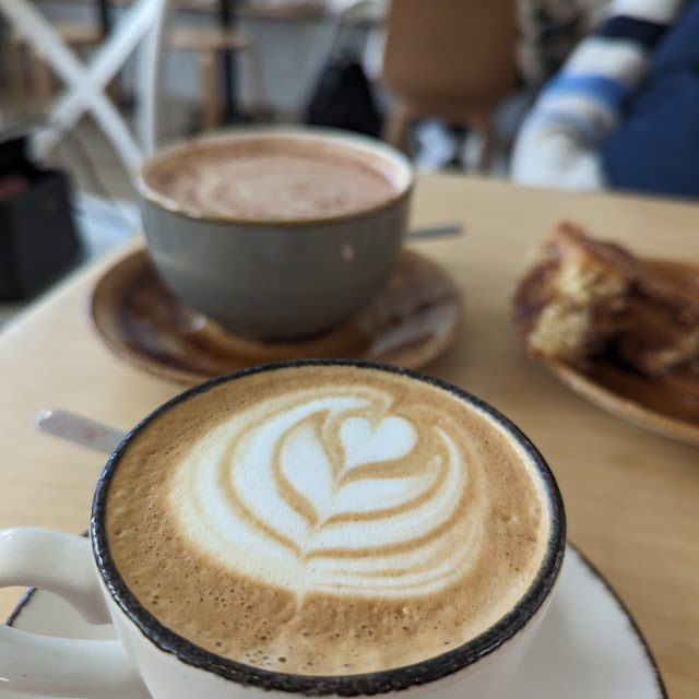 Flat White and Classic Hot Chocolate