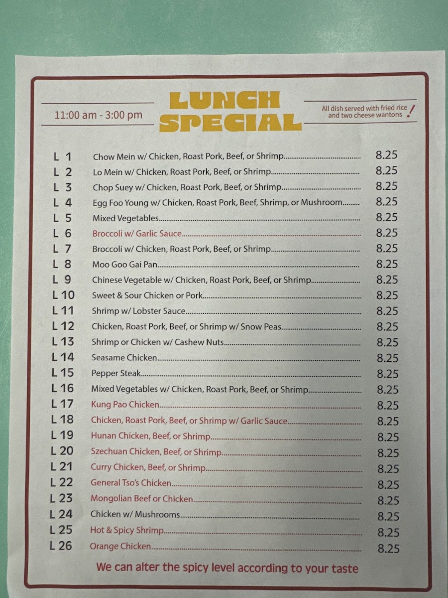 Menu Photo 4