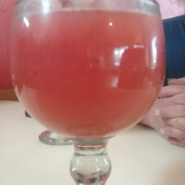 Raspberry Margherita Blended