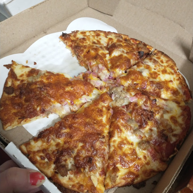 Cheeseburger Pizza