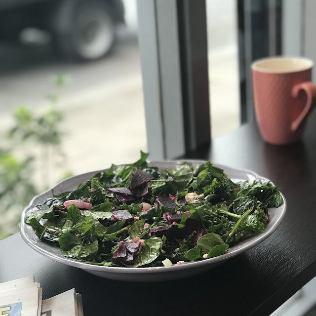 Spinach Kale Salad