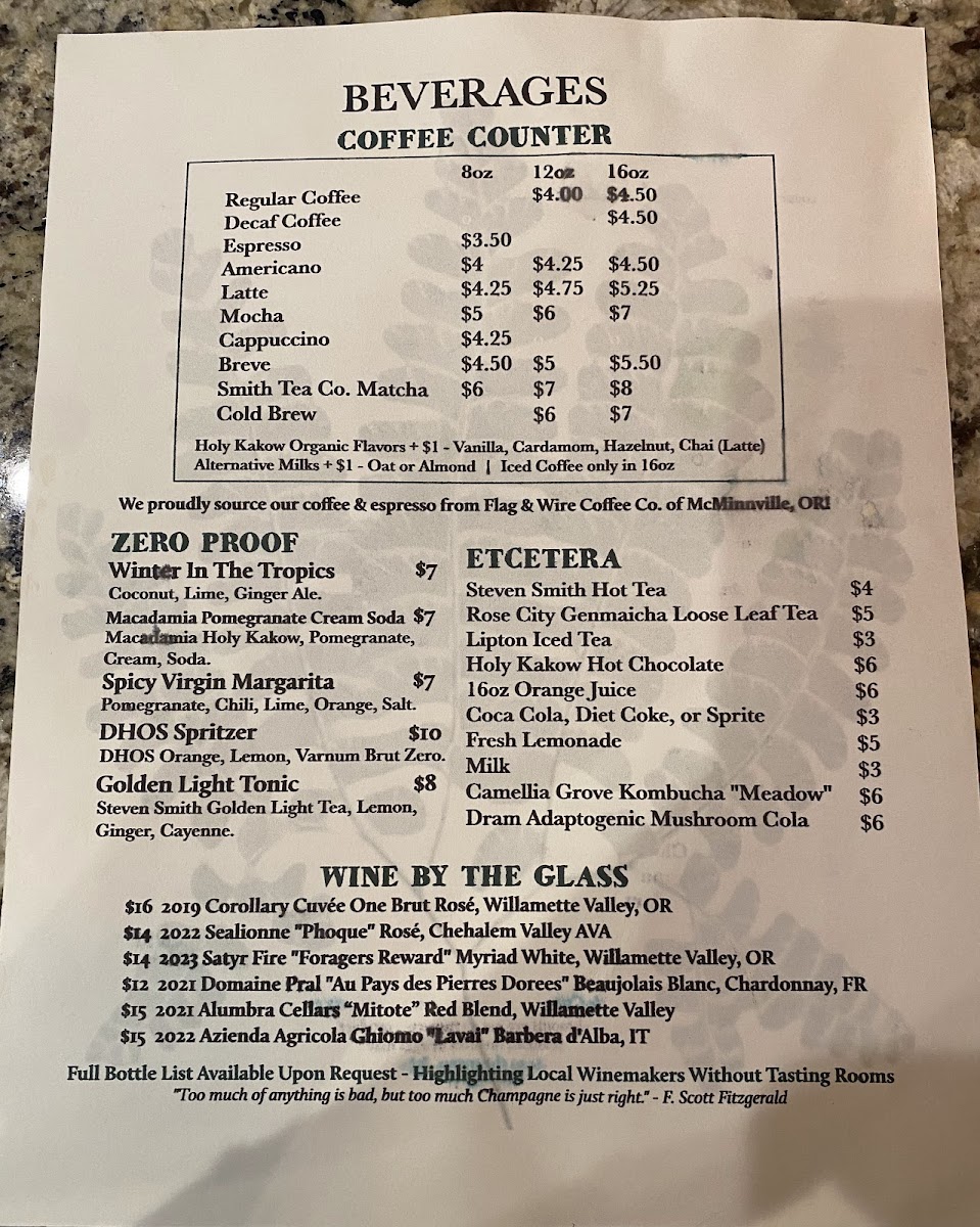 Menu Photo 1