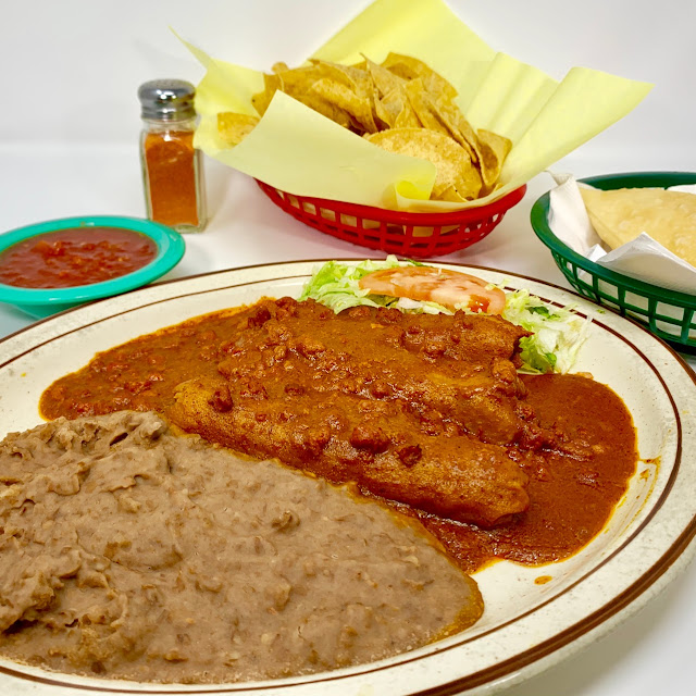 Taco and 1 Enchilada