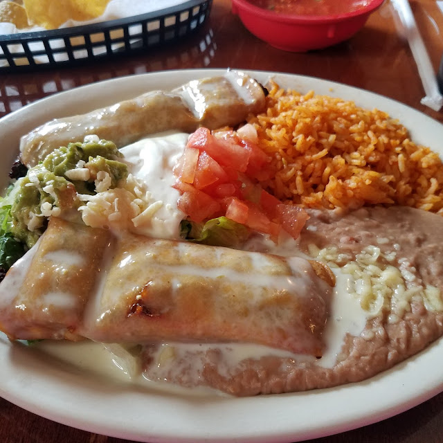 Rice and Refried Beans
