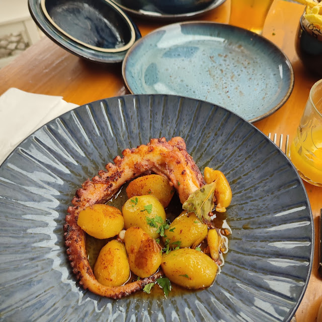 Oven Roasted Octopus w Young Potato